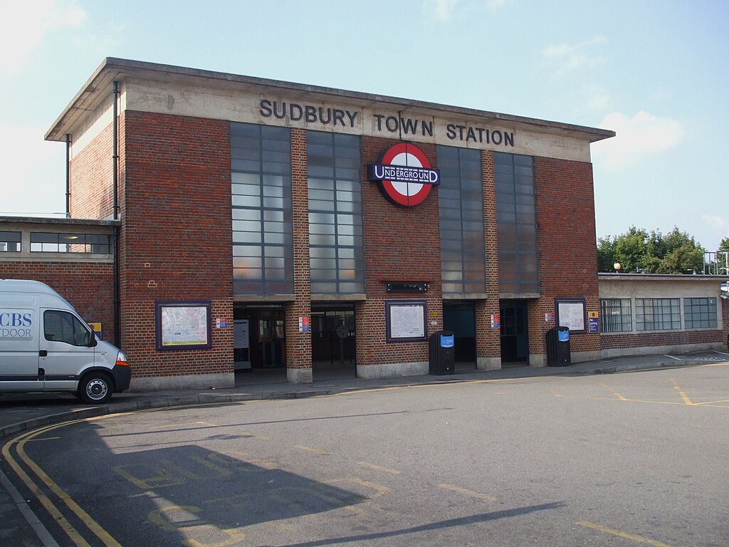 Sudbury Town Station Entrance