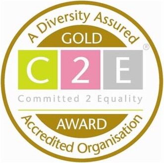 C2E Gold Accreditation Stamp