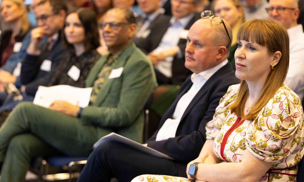 Angela Rayner Close-up at GBC Event