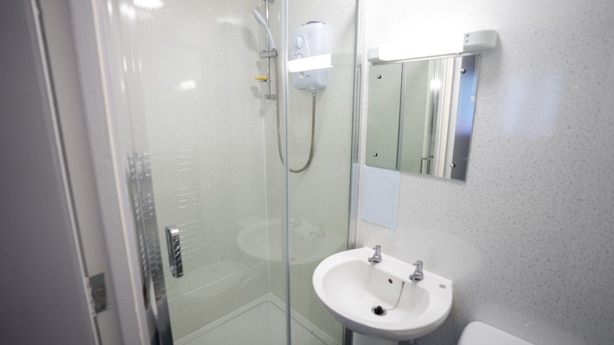 Modern bathroom at The Forge