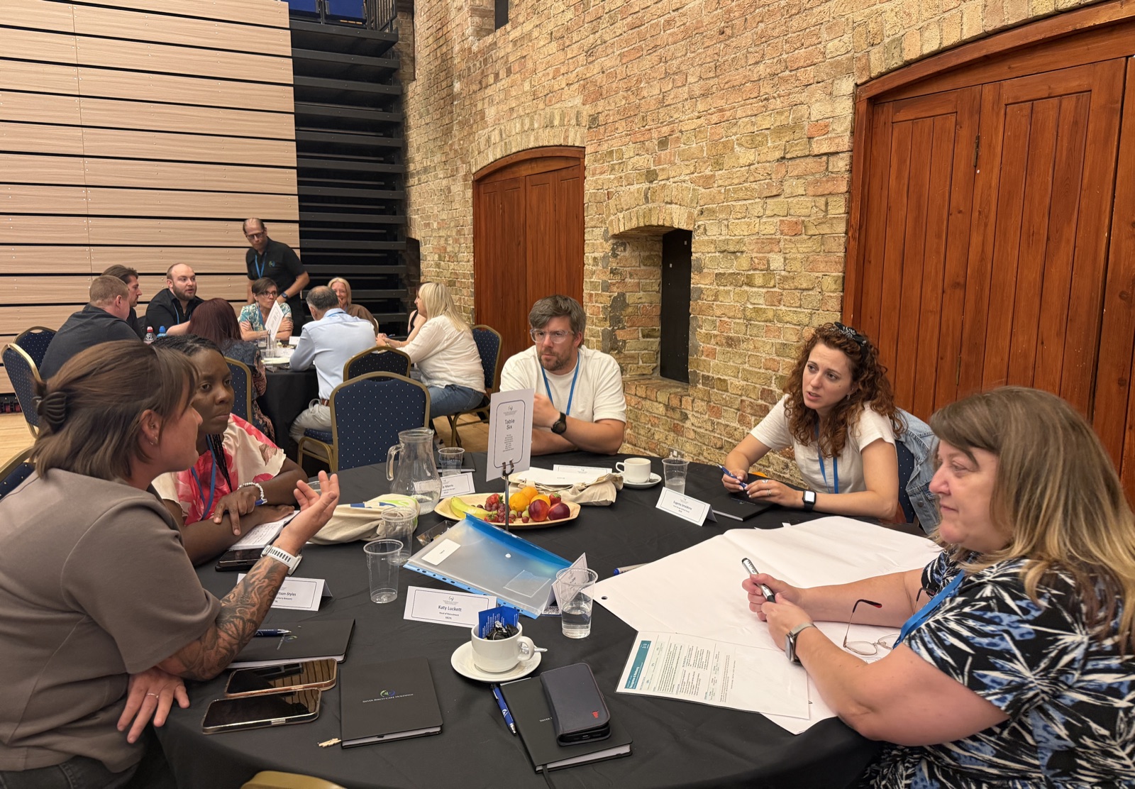 Colleagues in a breakout workshop discussion at the SBCH Leaders Forum